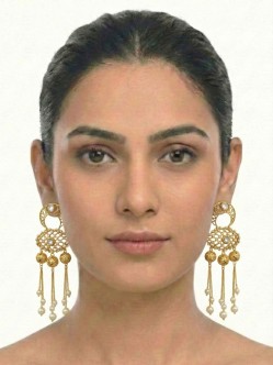 Antique Polki Earrings